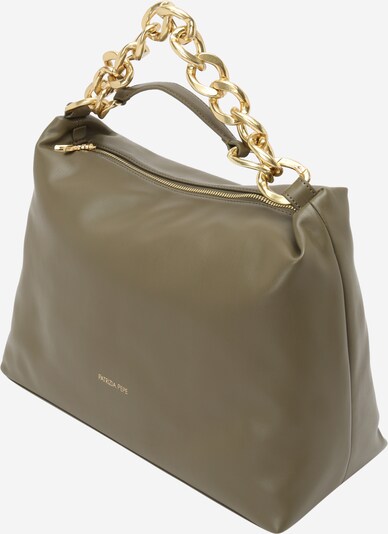PATRIZIA PEPE Handtasche 'BAG' in gold / oliv, Produktansicht