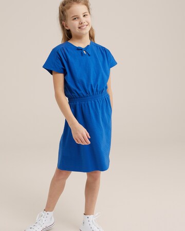 WE Fashion Jurk in Blauw