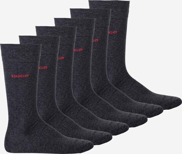 HUGO Socks in Grey: front