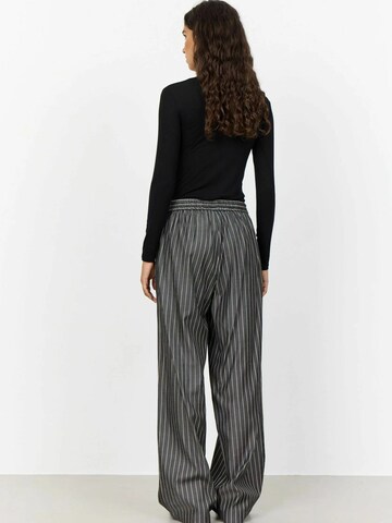 Levete Room Wide leg Broek 'Kaya 2' in Zwart