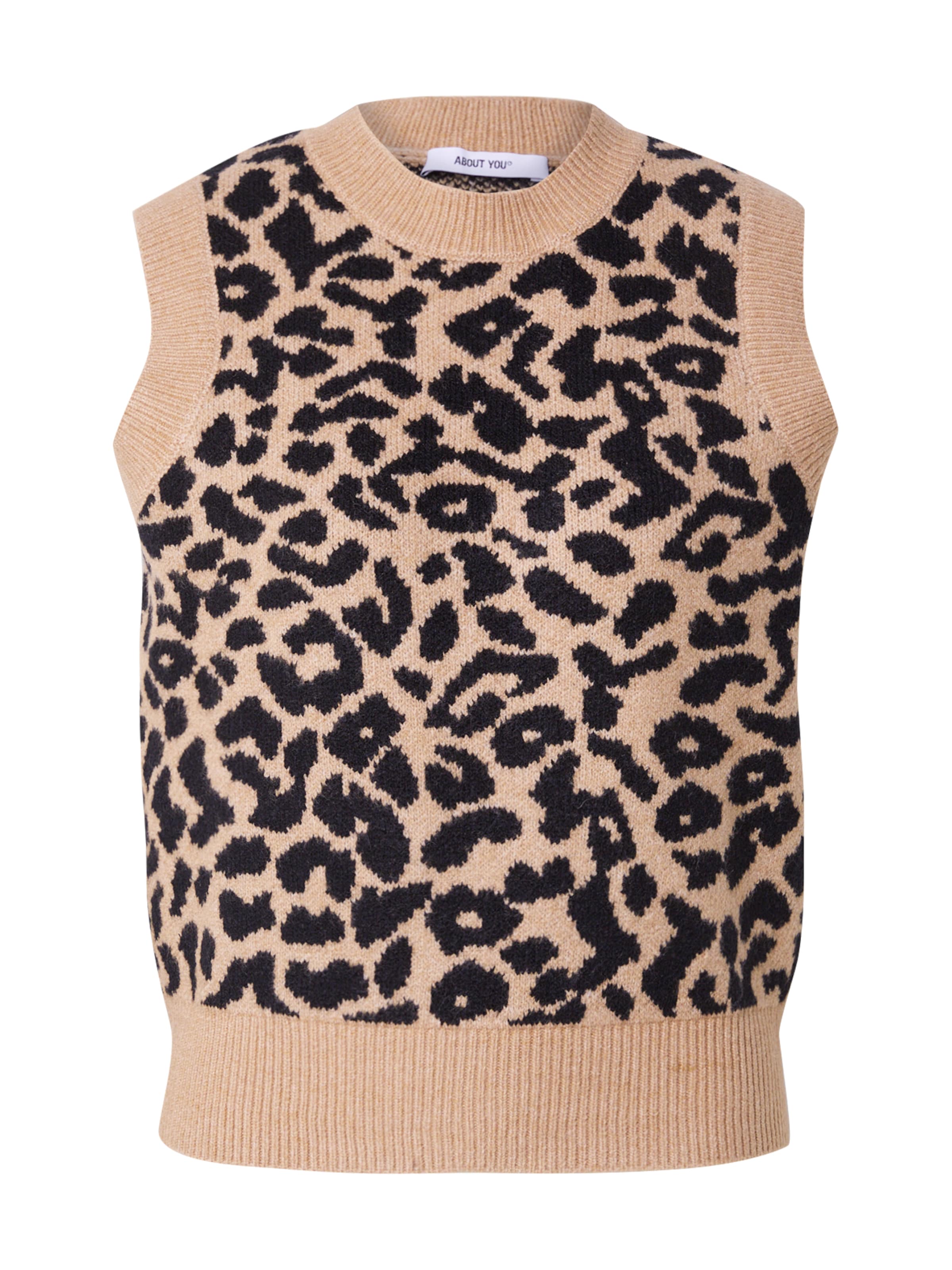 ABOUT YOU Sweater 'Mirell' in Beige: front
