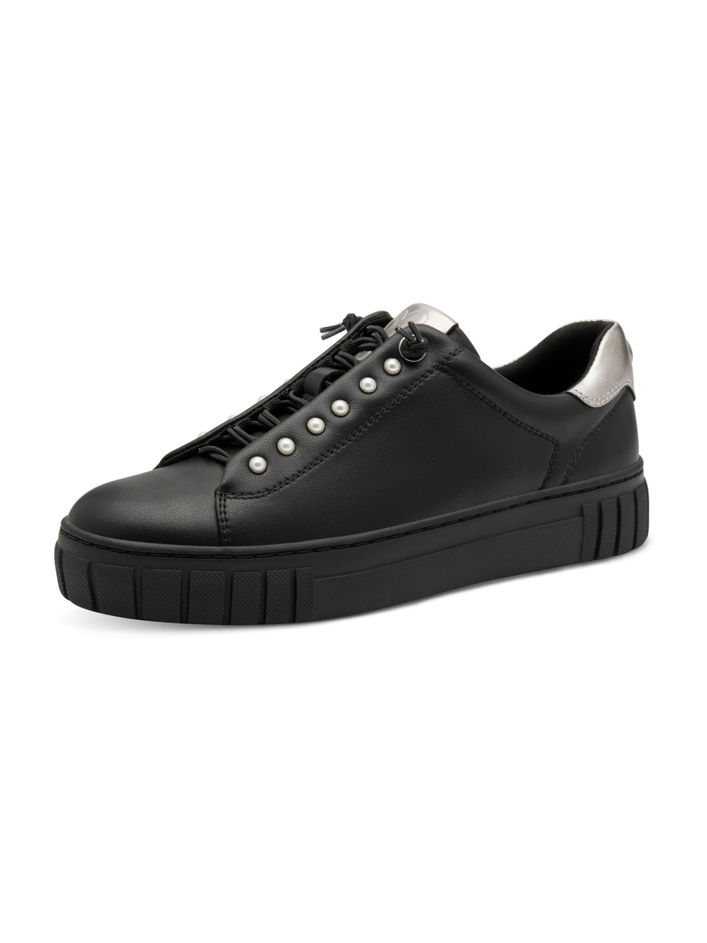 MARCO TOZZI Sneakers in Black / Silver, Item view