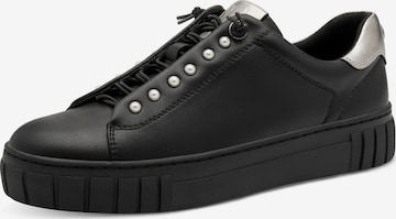 MARCO TOZZINiske tenisice - crna boja: prednji dio