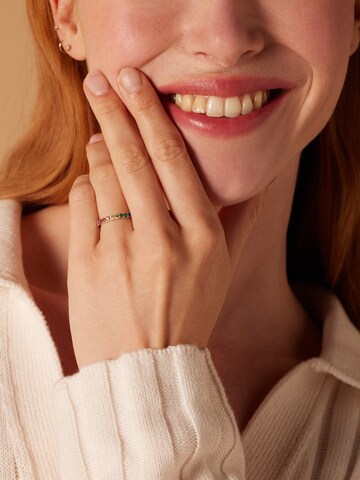 Lucardi Ring in Zilver: voorkant