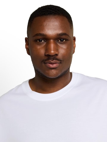 TOM TAILOR Men + Shirt in White
