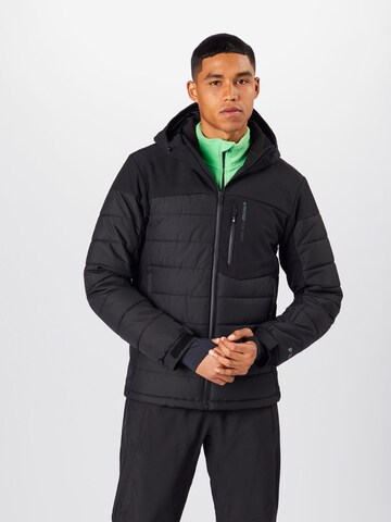 PROTEST Regular fit Sports jacket 'Mount 20' in Black: front