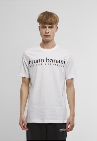T-Shirt Bruno Banani en blanc : devant