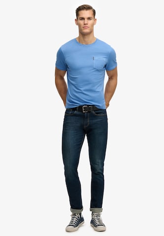 T-Shirt 'Essential' Superdry & Co en bleu