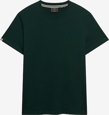 Superdry & Co Shirt 'Essential Company' in Groen: voorkant