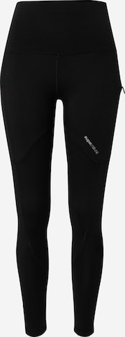 Skinny Pantalon de sport Super Natural en noir : devant