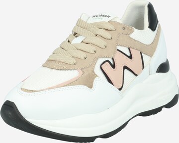 WOMSH - Zapatillas deportivas bajas 'NEW START' en blanco: frente