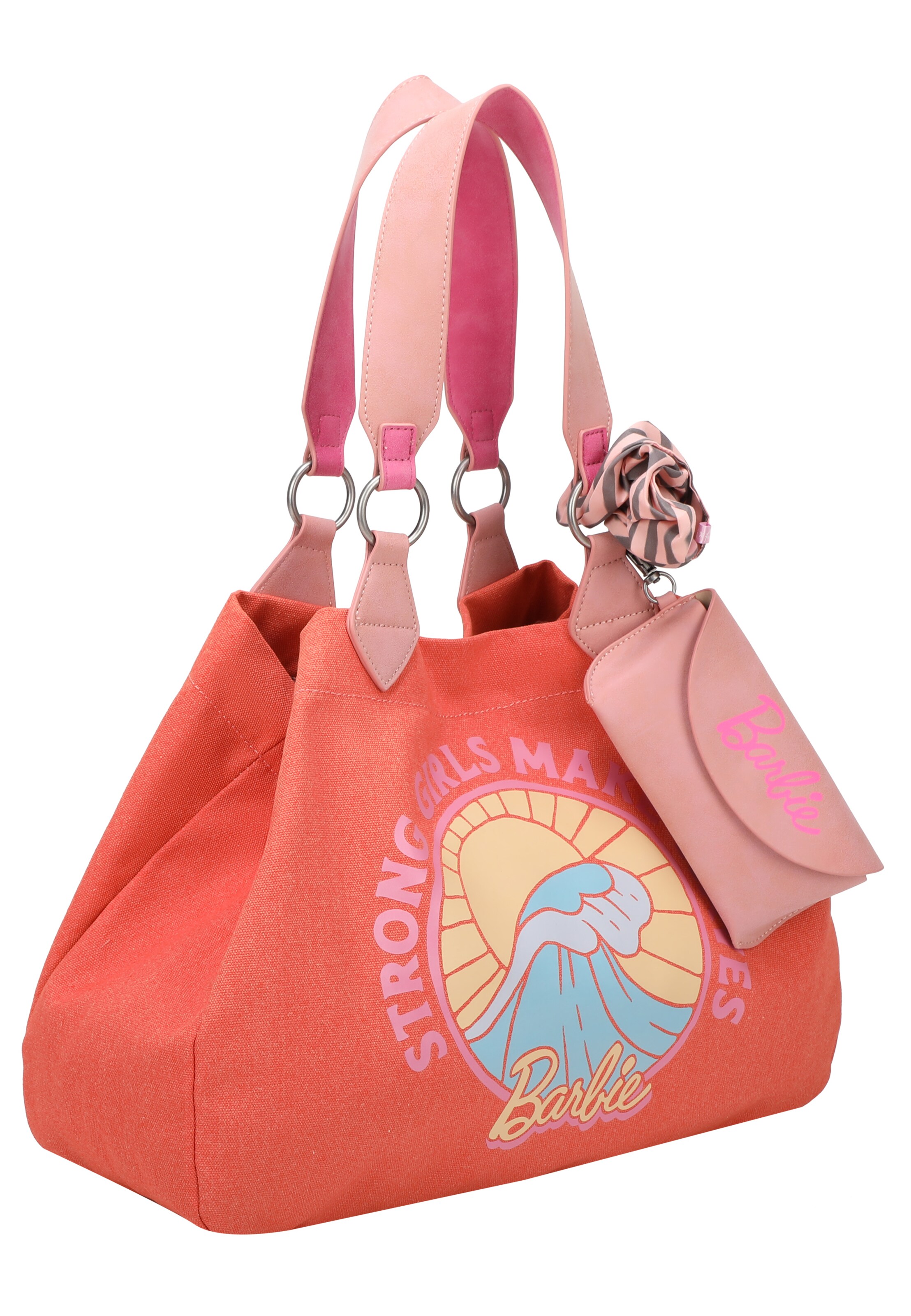 Fritzi aus Preußen Shopper 'Izzy Medium Big Wave Limited Barbie' in Orange