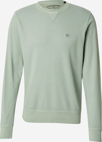 Superdry Sweatshirt 'Essential' in Grün: Vorderseite