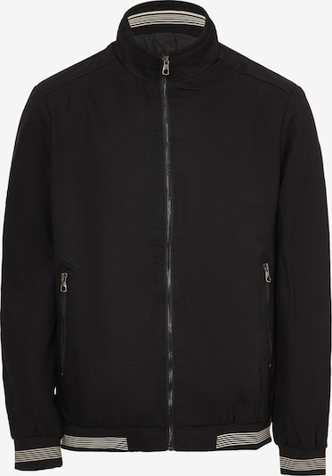 HOBUS Between-Season Jacket in Black / White, Item view