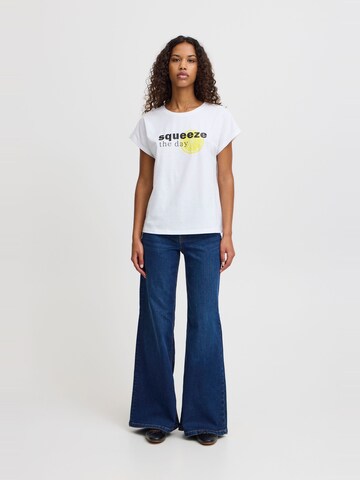 ICHI - Camiseta ' IXJanet' en blanco