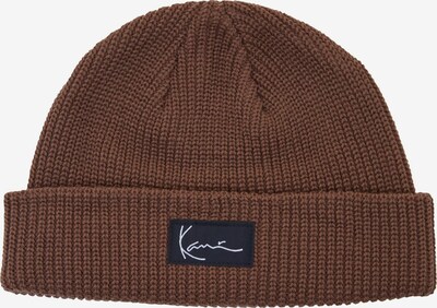 Karl Kani Bonnet en marron / noir / blanc, Vue avec produit