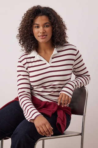 Trendyol Curve - Camiseta en rojo: frente