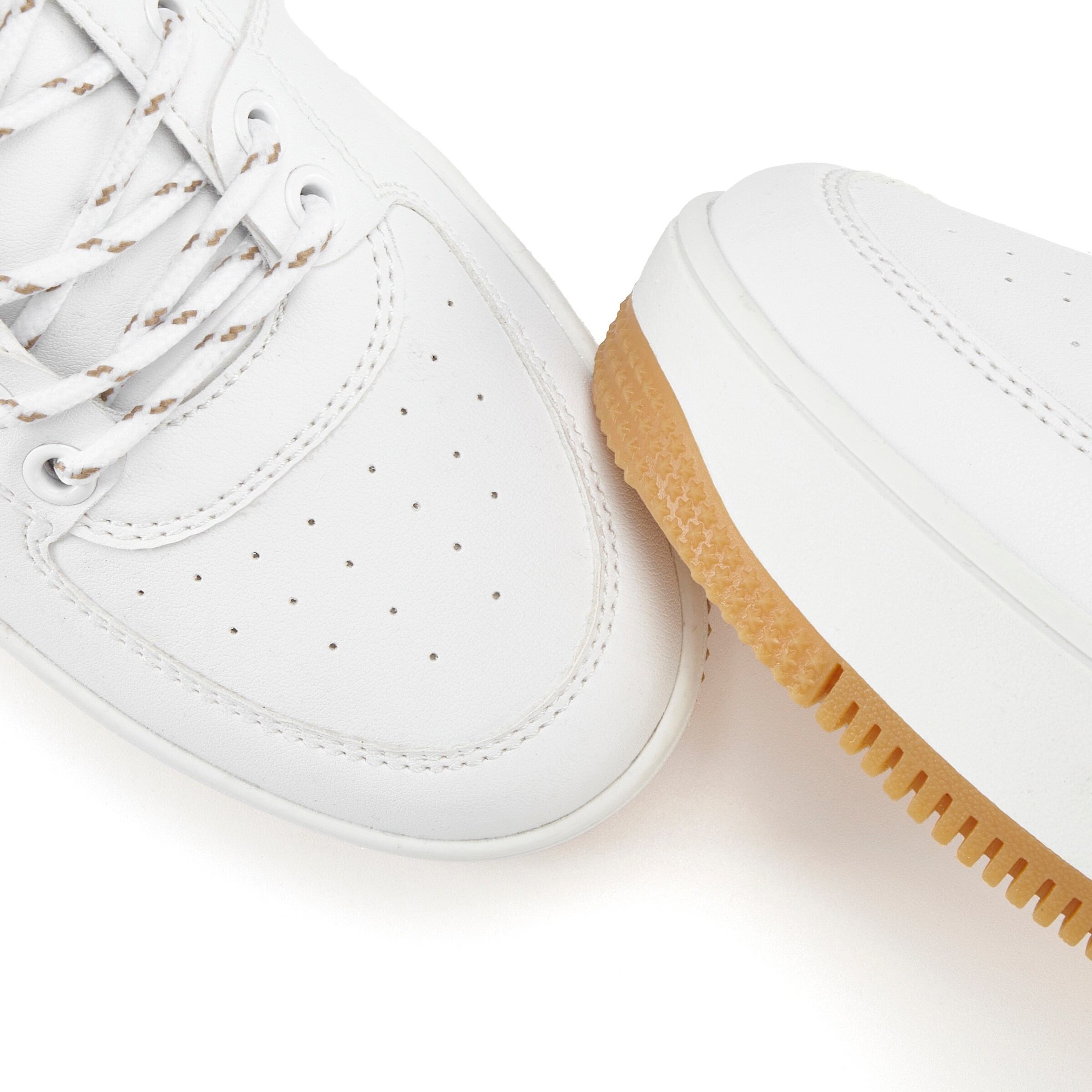 Baskets basses Elbsand en blanc