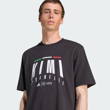 T-Shirt fonctionnel 'Mercedes - AMG Petronas Formula One Team Kimi Antonelli' ADIDAS PERFORMANCE en noir