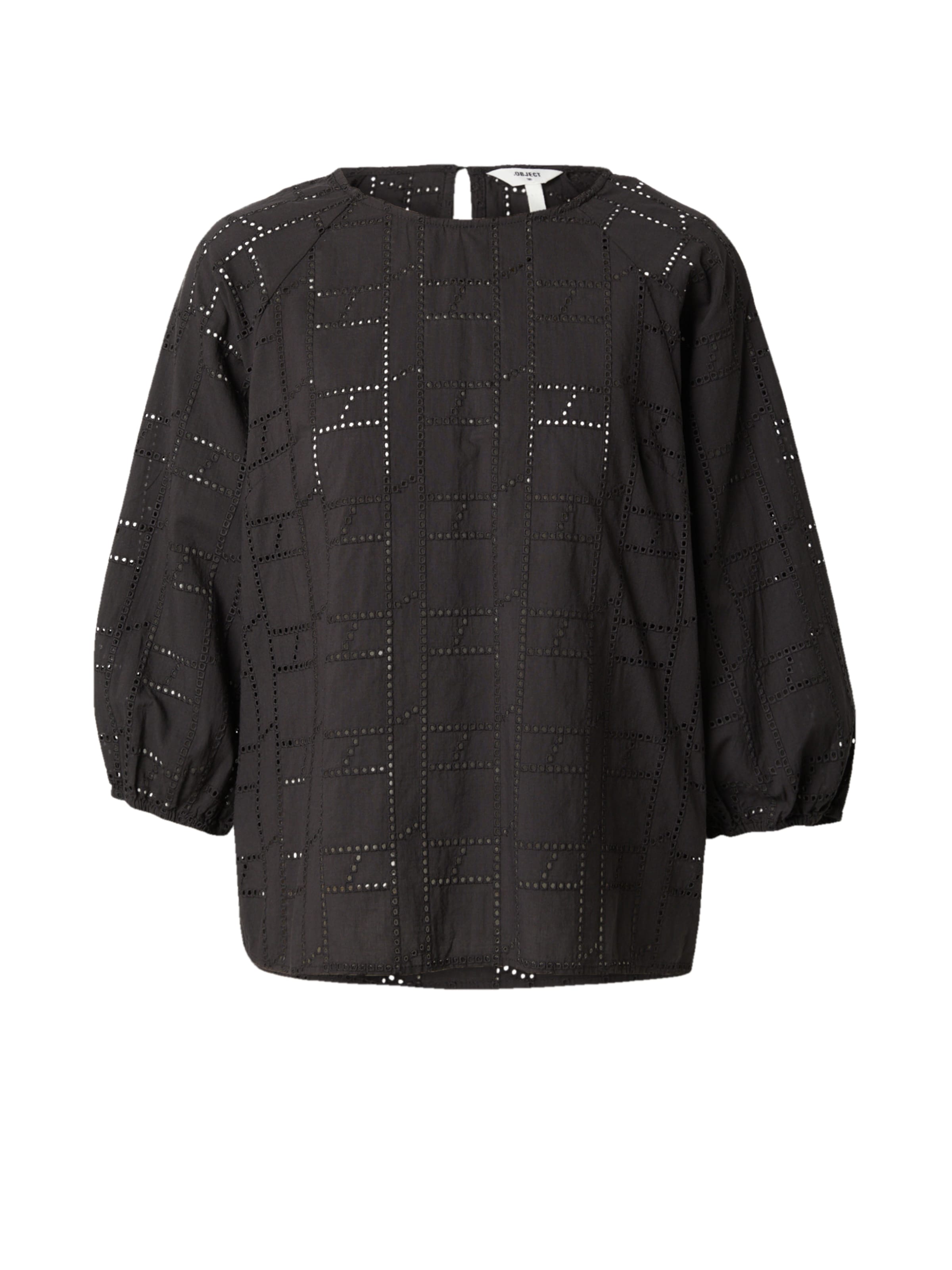 OBJECT Μπλούζα 'KENDRA' σε μαύρο: μπροστά