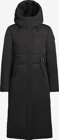 khujo Vinterfrakke 'Barla' i sort: forside