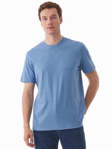 Organication T-Shirt in Blau: Vorderseite