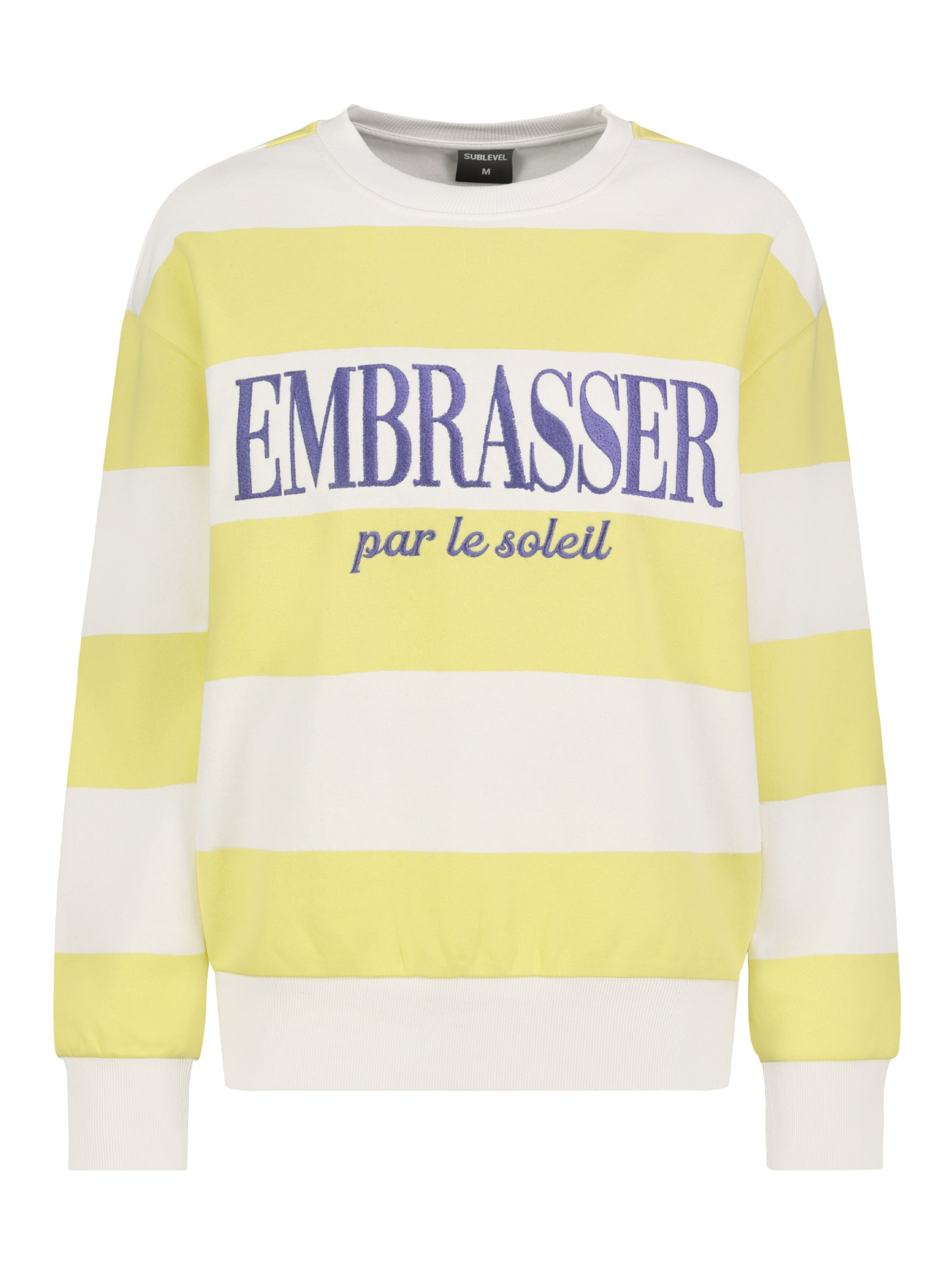 Sublevel Sweatshirt in Yellow: front
