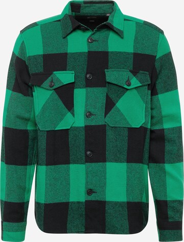 Only & Sons Button Up Shirt 'Milo' in Green: front