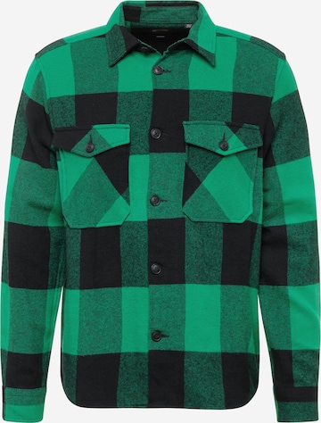 Only & Sons Button Up Shirt 'Milo' in Green: front