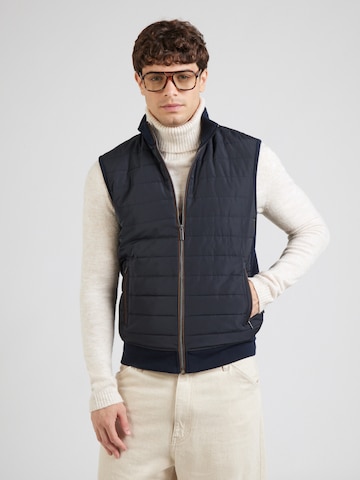 Gilet bugatti en bleu : devant
