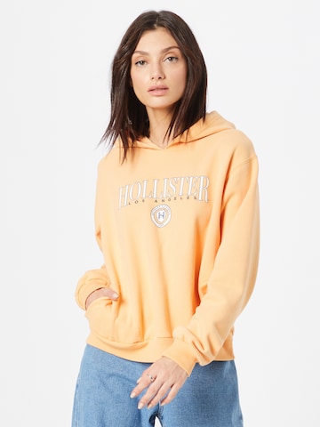 HOLLISTER Sweatshirt i oransje: forside