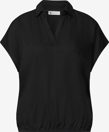 STREET ONE Blouse in Black: front