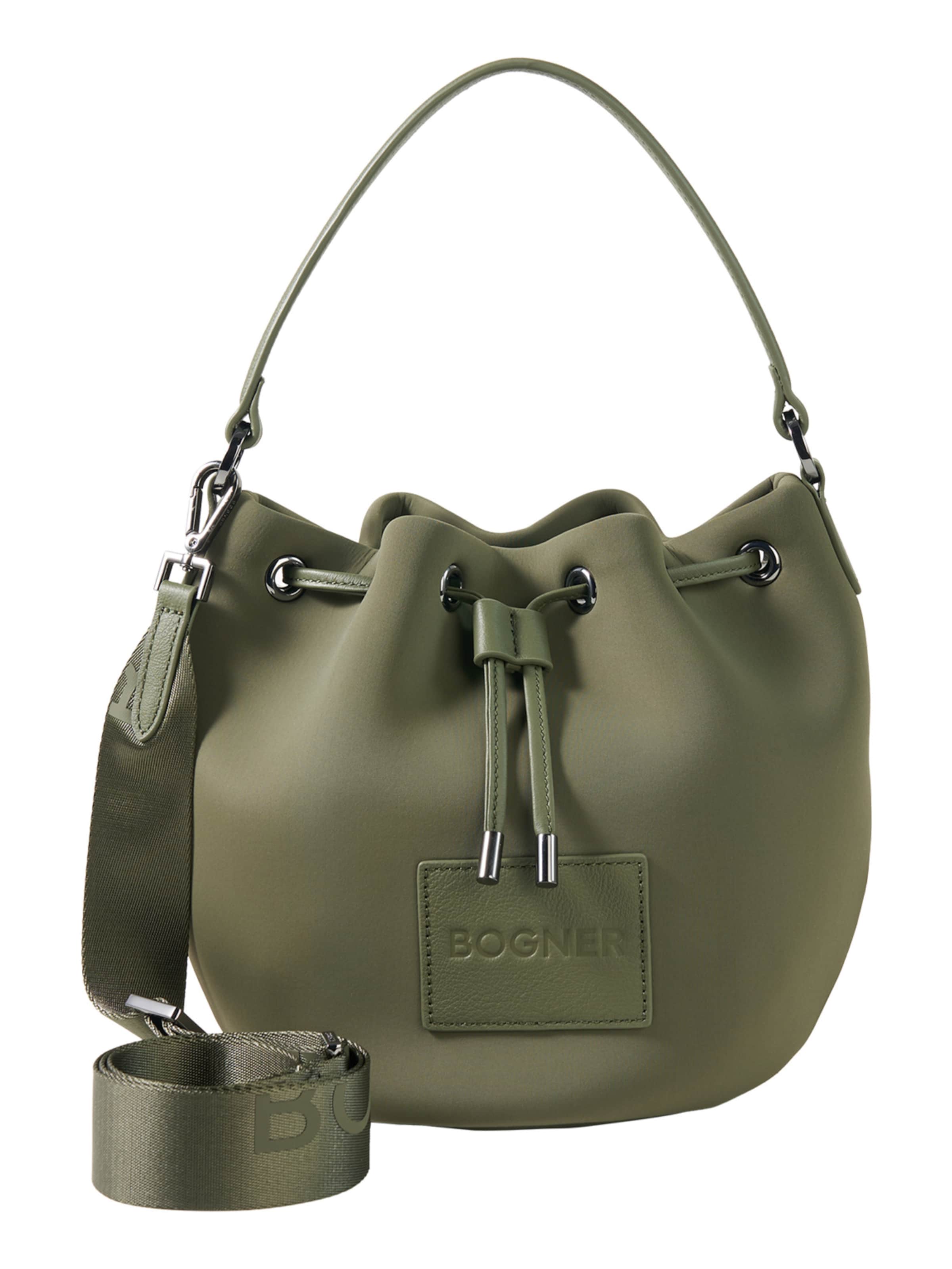 BOGNER Beuteltasche 'Alvier Ines' in Grün: Vorderseite
