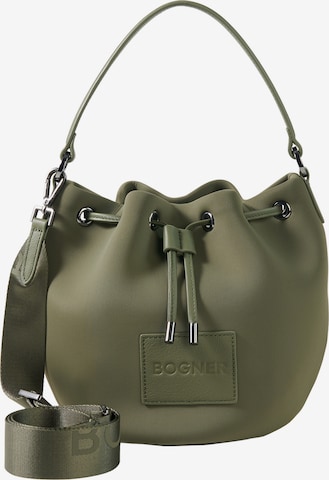 BOGNER Beuteltasche 'Alvier Ines' in Grün: Vorderseite