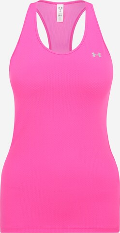 UNDER ARMOUR Sports Top in Pink: front