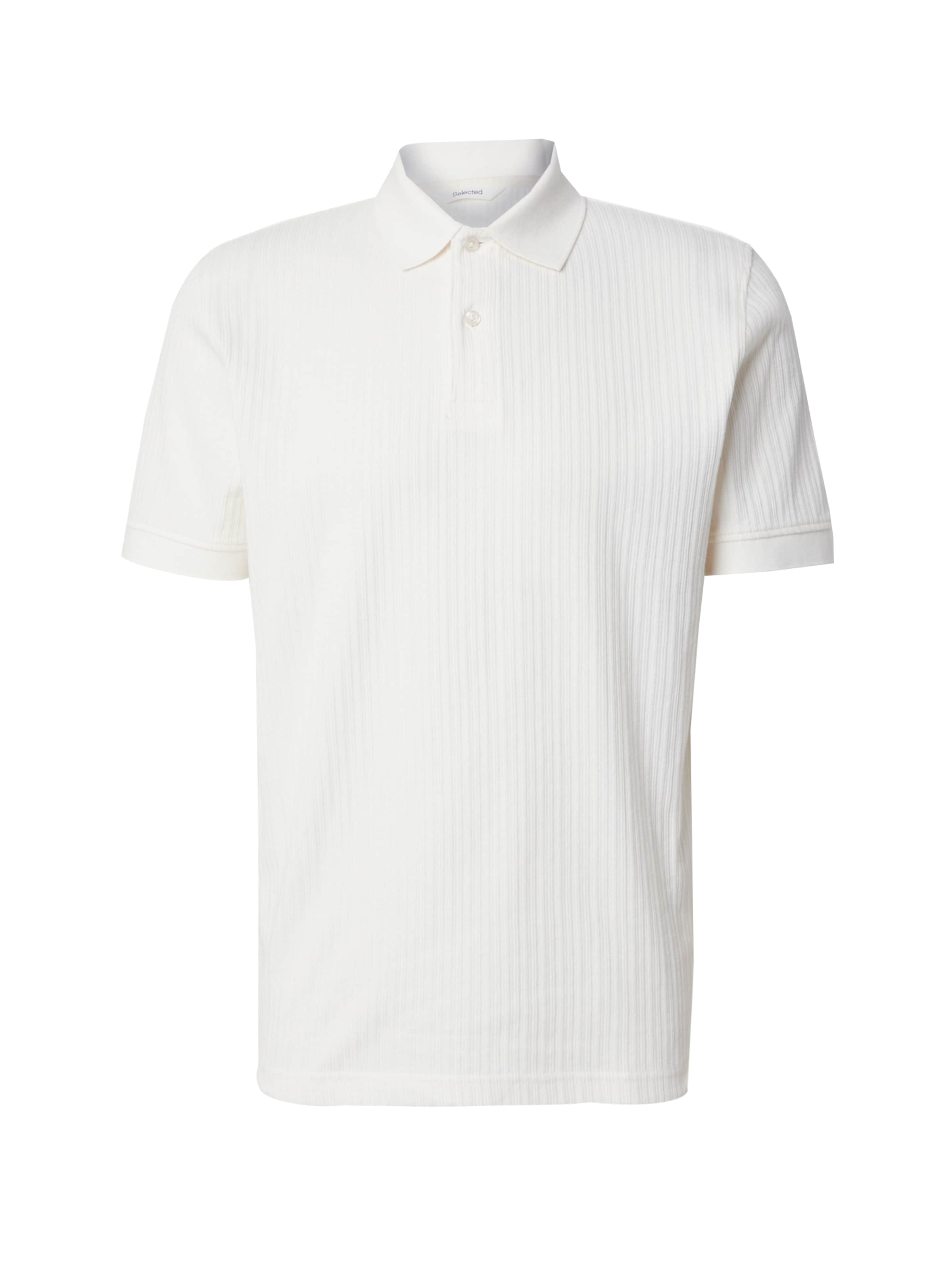 SELECTED Shirt 'SLHLevi' in White: front