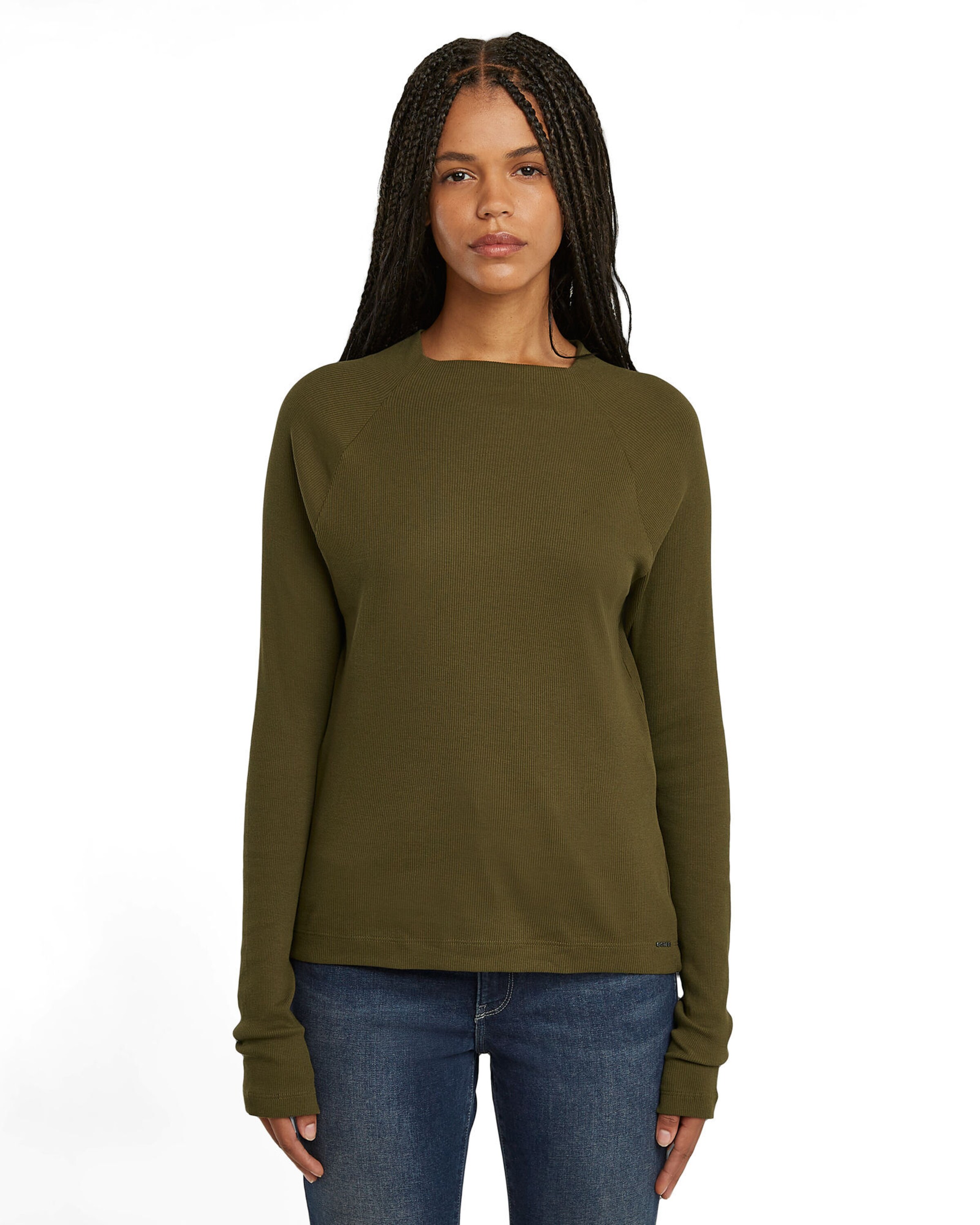 G-STAR Shirt in Green: front