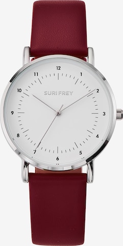 Orologio analogico ' SFY Sophy ' di Suri Frey in rosso: frontale