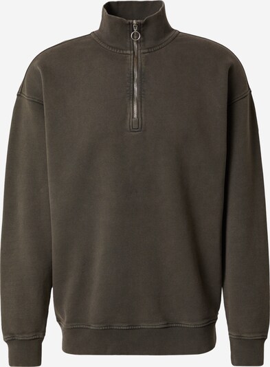 DAN FOX APPAREL Sweat-shirt 'Dave Heavyweight' en gris foncé, Vue avec produit