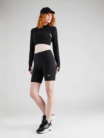 RVCA Skinny Sportsbukser 'ESSENTIAL' i sort