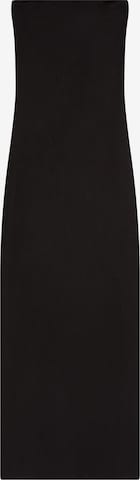 BershkaHaljina - crna boja: prednji dio