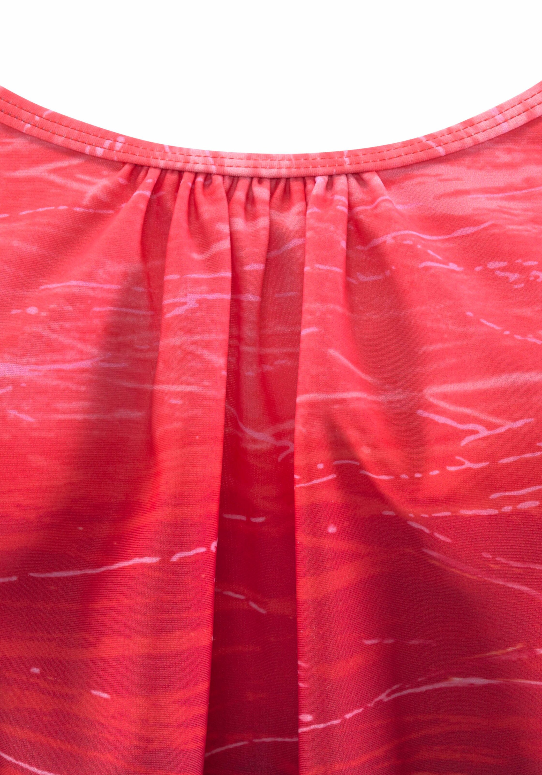 LASCANA Bygelfri Tankini i röd