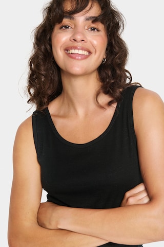 SAINT TROPEZ Top 'GarimaSZ' in Zwart