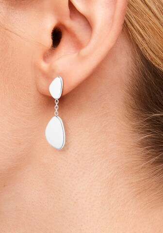 s.Oliver Earrings in White