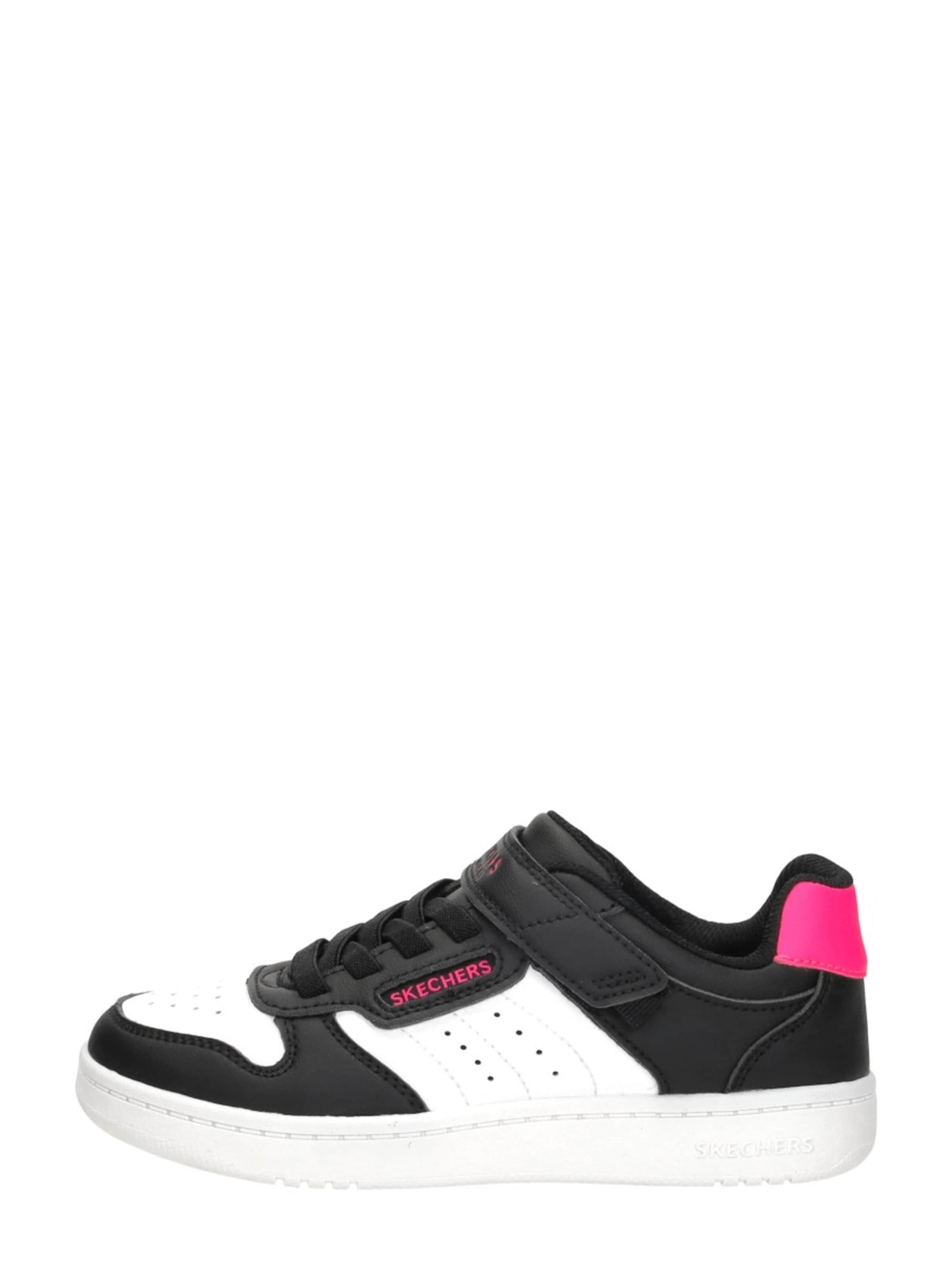 SKECHERS Sneakers 'Quick Street - Style Stride' in Zwart: voorkant