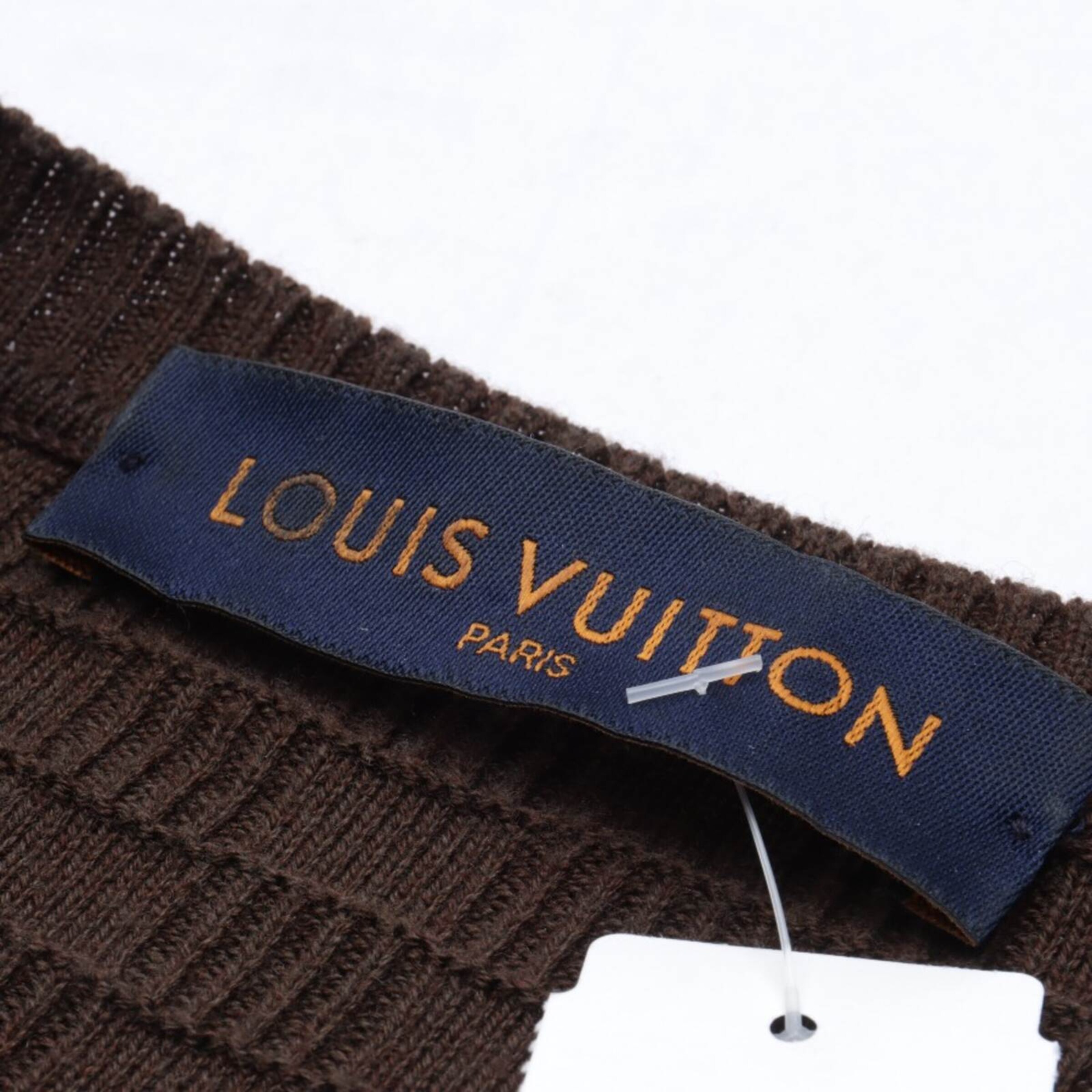 Louis Vuitton Pullover / Strickjacke S in Braun