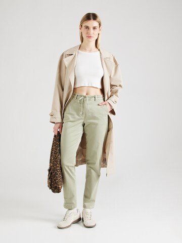 GERRY WEBER Slim fit Chino trousers 'VERKUE' in Green