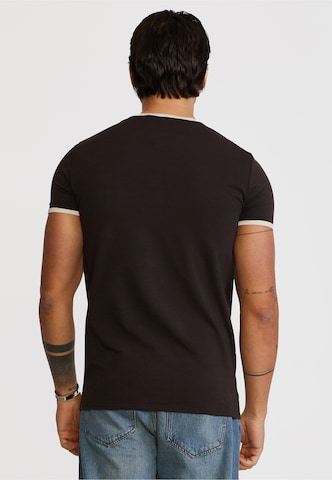 SikSilk - Camisa em castanho