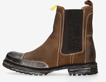 YELLOW CAB Stiefel 'SERGEANT' in Beige: front
