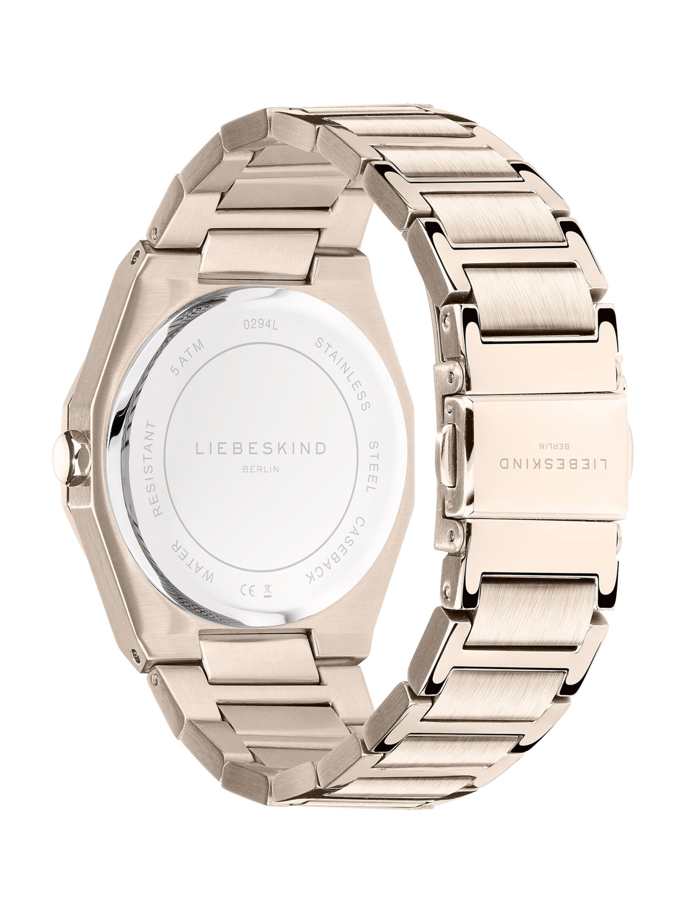 Liebeskind Berlin Zegarek analogowy w kolorze złoty